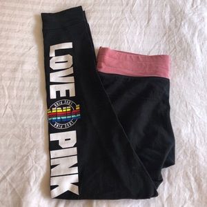 PINK VS yoga pants. Size M